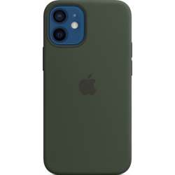 iPhone 12 mini Silicone Case with MagSafe - Cypress Green