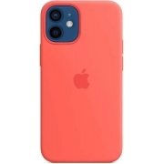 Чехол (клип-кейс) Apple Silicone Case with MagSafe, для Apple iPhone 12 mini, розовый цитрус