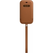 iPhone 12 mini Leather Sleeve with MagSafe - Saddle Brown