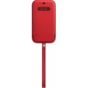 iPhone 12 Pro Max Leather Sleeve with MagSafe - (PRODUCT)RED