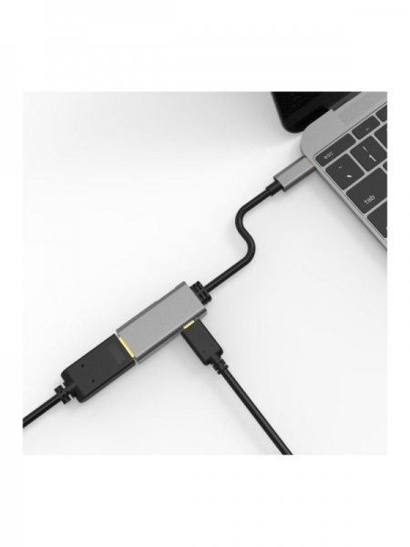 Кабель VCOM USB3.1 CM-DP CU453, черный 