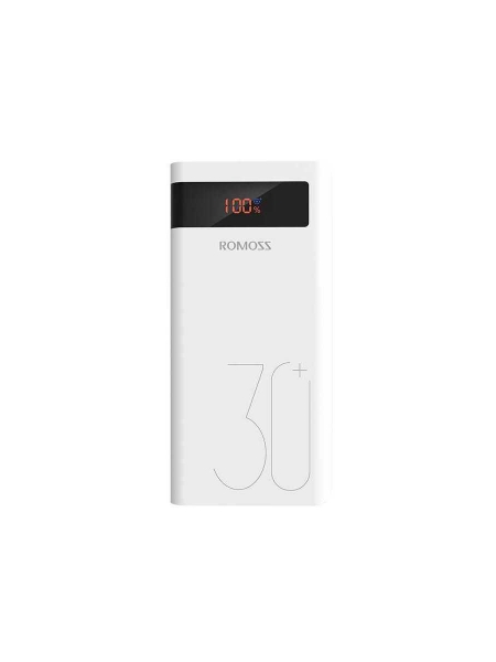 Мобильный аккумулятор Romoss PHP30 Pro (Sense 8P+) 30000mAh 2.1A белый