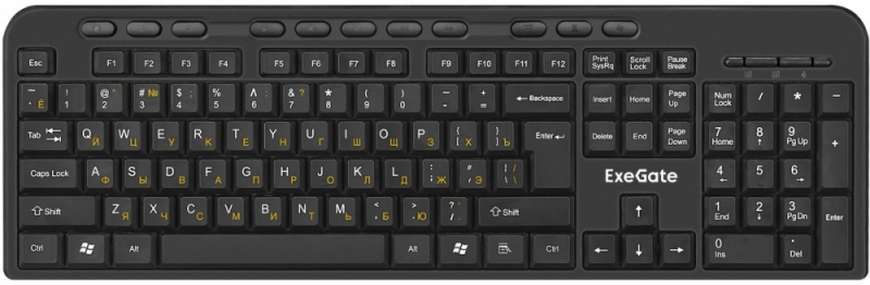 Комплект (клавиатура+мышь) Exegate MK240 (EX286220RUS)