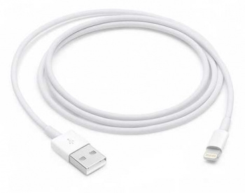 Кабель Apple MXLY2ZM/A Lightning (m) USB A(m) 1м белый