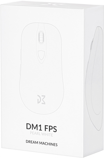 Мышь проводная Dream Machines DM1 FPS белый