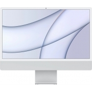 Apple 24-inch iMac (2021): Retina 4.5K, Apple M1 chip with 8core CPU & 8core GPU, 16GB, 256GB SSD, Silver (mod. Z12Q000BV; Z12Q/1)