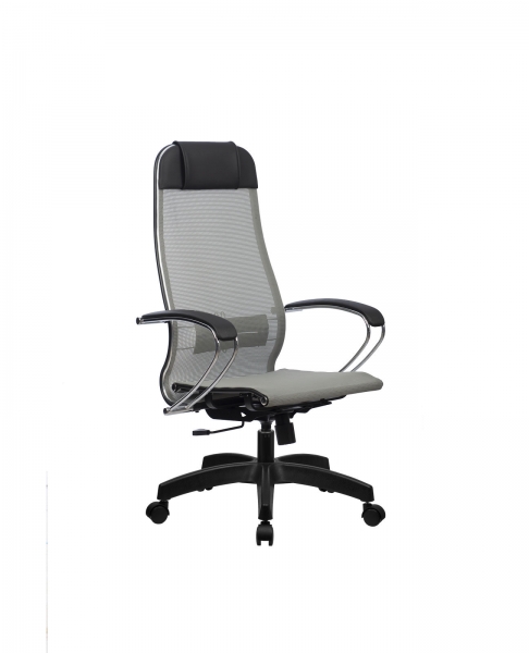 Кресло МЕТТА-12, светло-серый (4665308964186)
