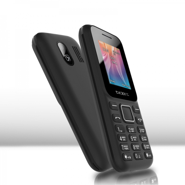 Мобильный телефон TEXET TM-123, черный