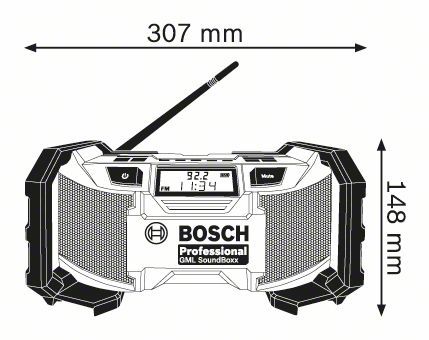Радиоприемник Bosch GML 14,4/18 V Sound Boxx 0.601.429.900