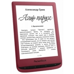 Электронная книга PocketBook 628, красная (PB628-R-RU)