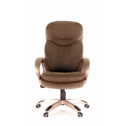 Кресло руководителя Everprof Boss Т, ткань коричневый (EP-098 Fabric Brown)