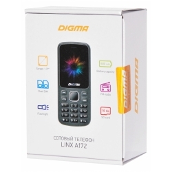 Мобильный телефон Digma A172 Linx, черный 