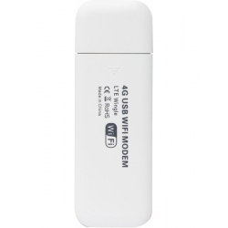 Модем 3G/4G Anydata W150 USB Wi-Fi Firewall +Router внешний, белый
