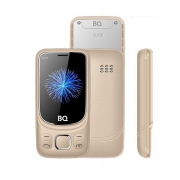 Мобильный телефон BQ 2435 Slide, золотой
