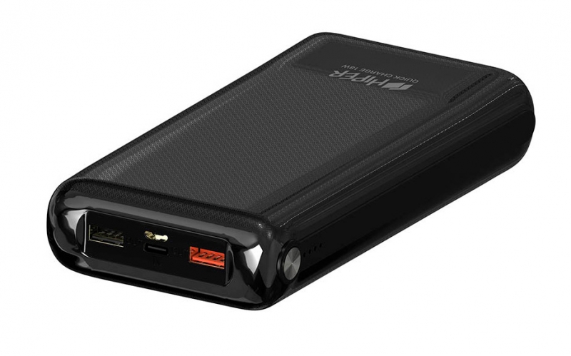 Мобильный аккумулятор Hiper Quick 30000 Li-Pol 30000mAh 2.4A+2.4A+2.4A+2.4A черный