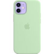 iPhone 12 mini Silicone Case with MagSafe - Pistachio