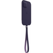 iPhone 12 mini Leather Sleeve with MagSafe - Deep Violet