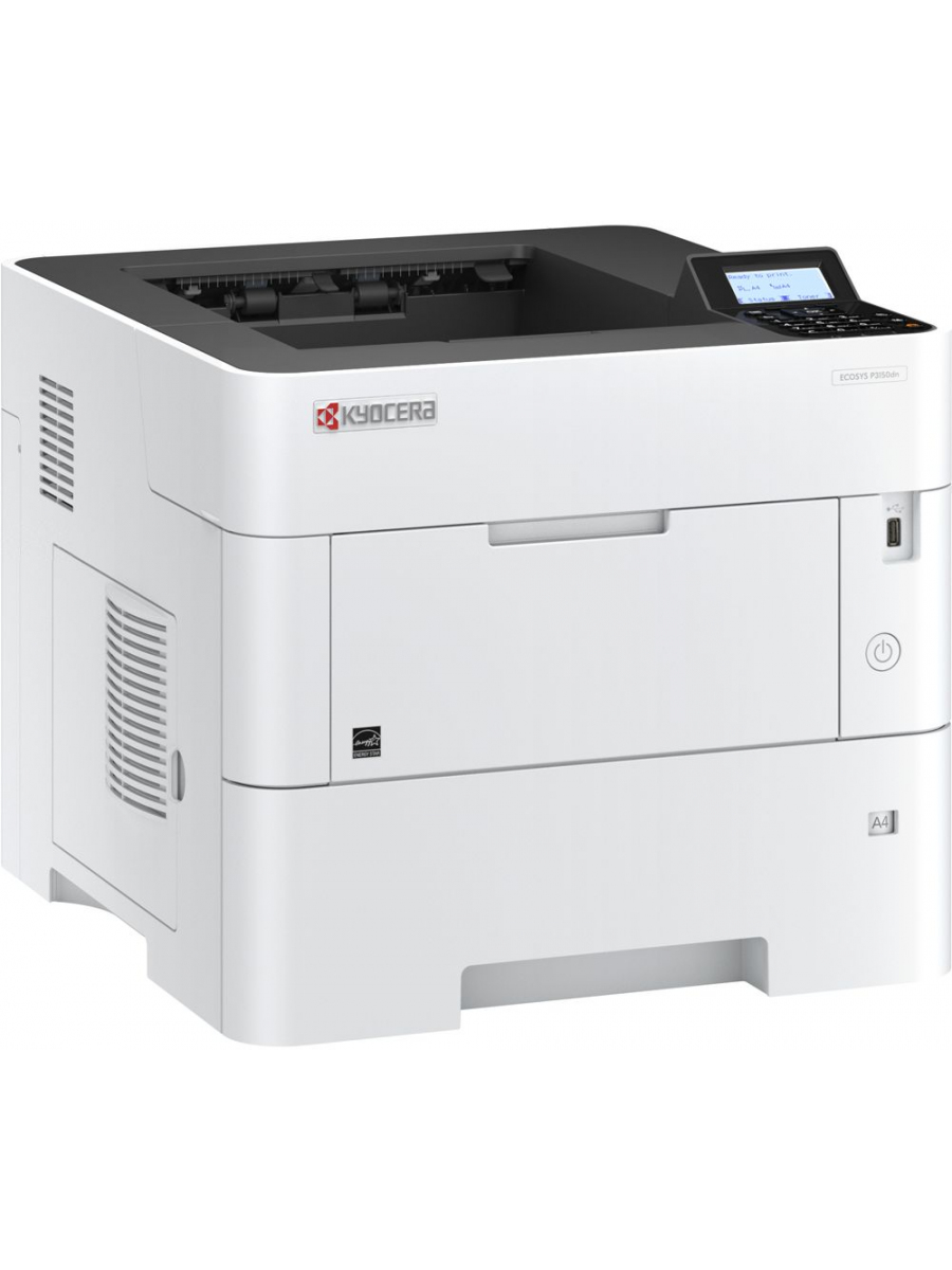 Принтер лазерный Kyocera P3150dn bundle (P3150DN), белый