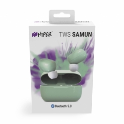 Наушники HIPER TWS Samun, зеленый (HTW-APX4)