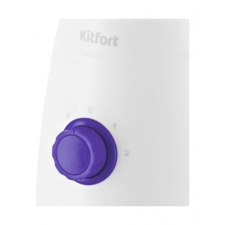 Блендер стационарный Kitfort КТ-3054-1, белый/фиолетовый