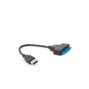 Адаптер VCOM USB3 TO SATA CU815, черный 