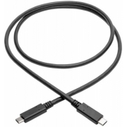 Кабель Tripplite U420-003-G2-5A USB Type-C (m) USB Type-C (m) 0.9м черный