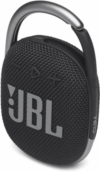 Портативная колонка JBL Clip 4, черный (JBLCLIP4BLK)