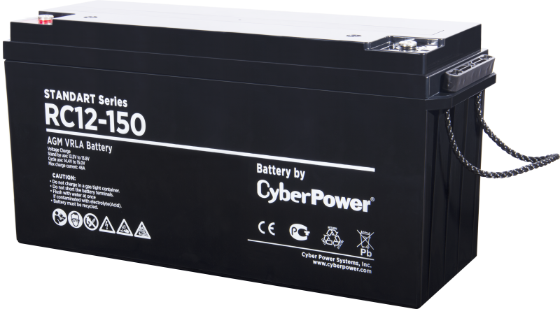 Battery CyberPower Standart series RC 12-150 / 12V 155 Ah