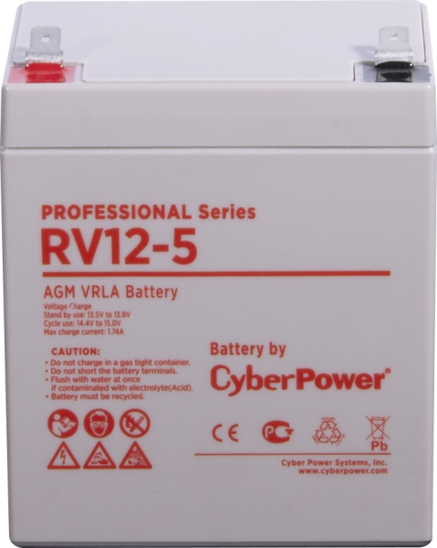 Battery CyberPower Professional series RV 12-5 / 12V 5.7 Ah