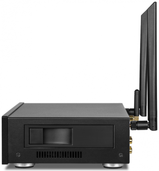 Smart TV 4K Mediaplayer Dune HD Pro 4K Plus II: UltraHD/60 Hz/3D/HDR10+, CPU Realtek 1619, RAM 4 Gb, Flash 32 Gb, 1xUSB2.0, 2xUSB3.0, 1xUSB Type-C, HDD SATA 3.5, Micro SD, LAN 1000Mb/s, WiFi 802.1ac, BT 4.2, HDMI 2.0a, HDMI Audio-Out, S/PDIF, A/V Out, HDMI In, Remote Control, Android 9