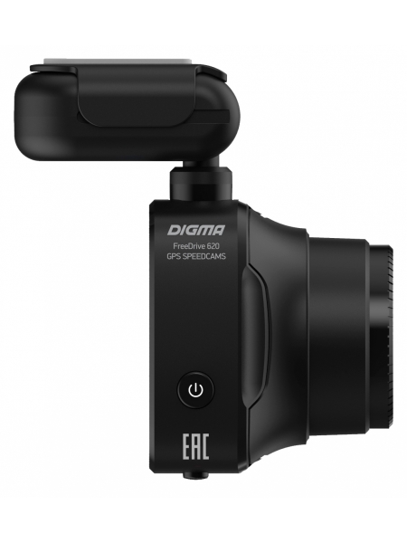 Видеорегистратор Digma FreeDrive 620 GPS Speedcams, черный
