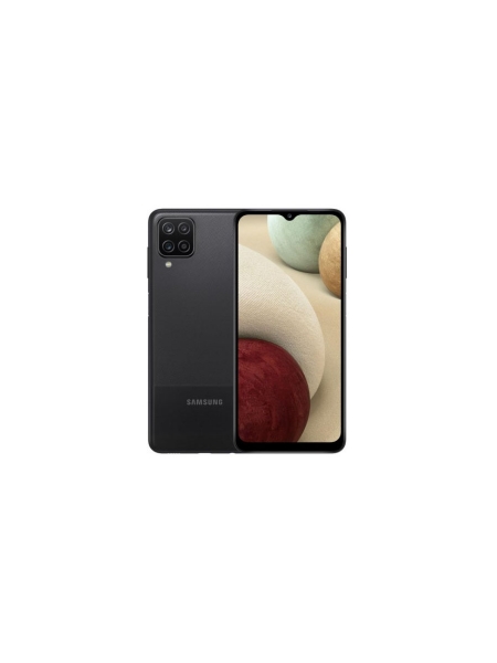 Смартфон Samsung SM-A127F Galaxy A12 64Gb 4Gb черный моноблок 3G 4G 2Sim 6.5
