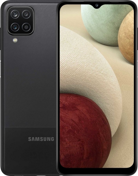 Смартфон Samsung Galaxy A12 Nacho (2021) 128/4Гб, черный (SM-A127FZKKSER)