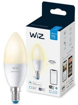 Умная лампа WiZ E14/40Вт/Wi-Fi  (929002448502)