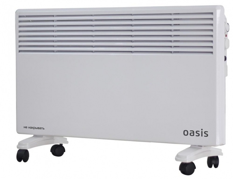 Электрический конвектор OASIS 2000W LK-20 (U), белый 