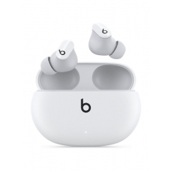Гарнитура вкладыши Beats Studio Buds True Wireless Noise Cancelling белый беспроводные bluetooth в ушной раковине (MJ4Y3EE/A)