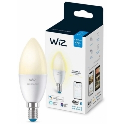Лампа светодиодная WiZ Wi-Fi BLE 40WC37E14927-65TW1PF/6 (929002448702)