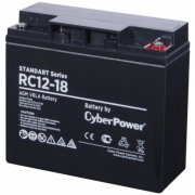 Аккумуляторная батарея для ИБП CyberPower RC 12-18, черный