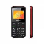 Мобильный телефон TEXET TM-D323, черно-красный (126894)