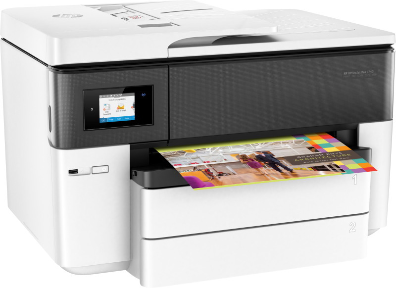 HP OfficeJet Pro 7740 WF AiO Printer