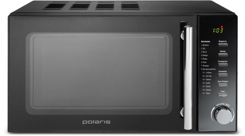 Микроволновая печь Polaris PMO 2002D RUS, черный