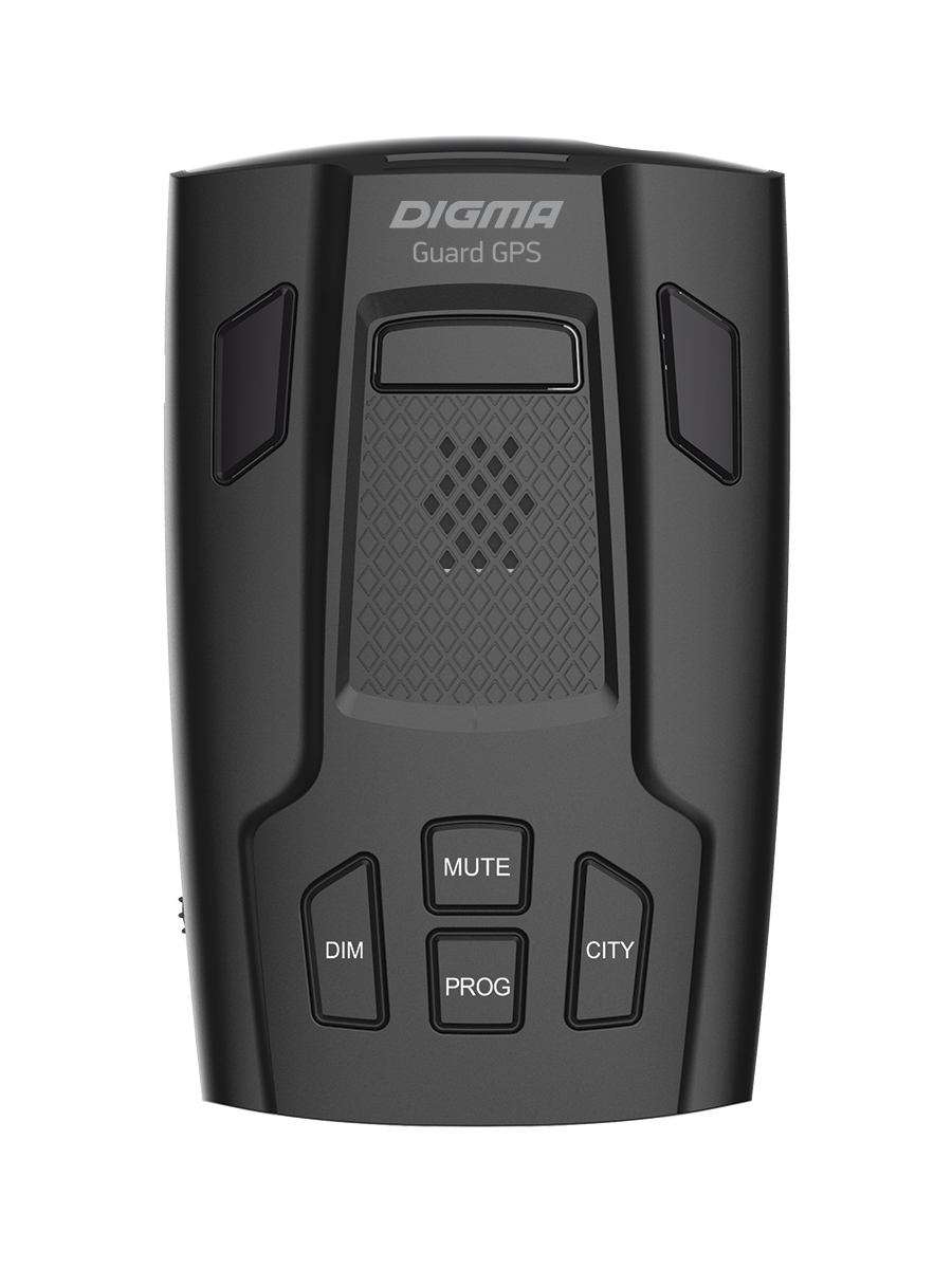 Радар-детектор Digma Guard GPS, черный