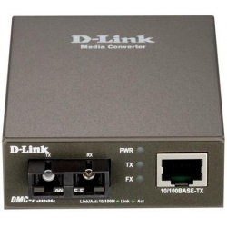 D-Link DMC-F30SC/A1A/E Медиаконвертер из 100BASE-TX по витой паре в 100BASE-FX по одномодовому волокну (30 км, SC)