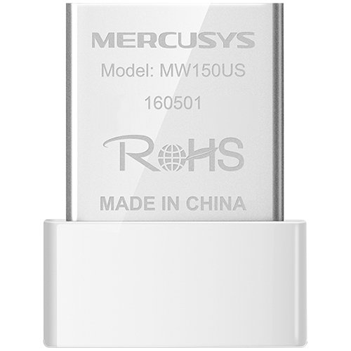 Mercusys N150 Wireless Nano USB Adapter, Nano Size, USB 2.0