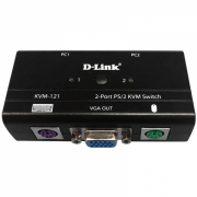 2-port KVM Switch with VGA, PS/2 and Audio ports.Control 2 computers from a single keyboard, monitor, mouse, Supports video resolutions up to 2048 x 1536,