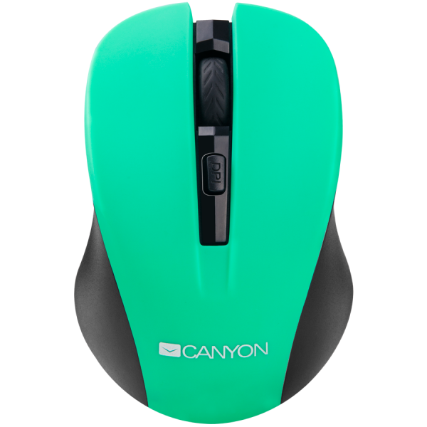 Мышь CANYON CNE-CMSW1GR, зеленый