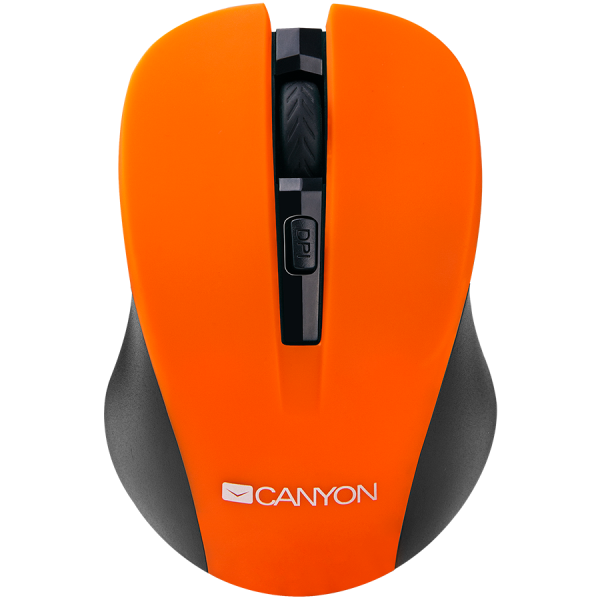 Мышь CANYON CNE-CMSW1O, оранжевый