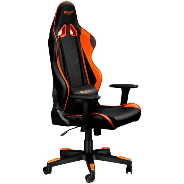 Кресло игровое Canyon Deimos GC-4, черно-оранжевое