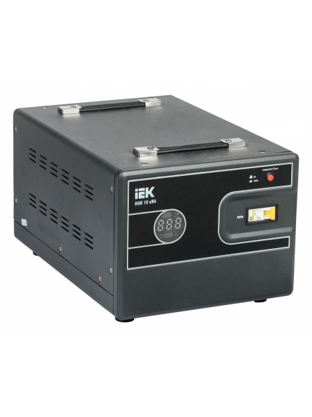 Стабилизатор напряжения IEK Hub черный (IVS21-1-010-13)