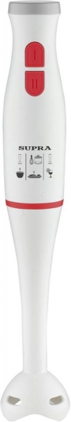 Блендер погружной Supra HBS-294, белый/красный